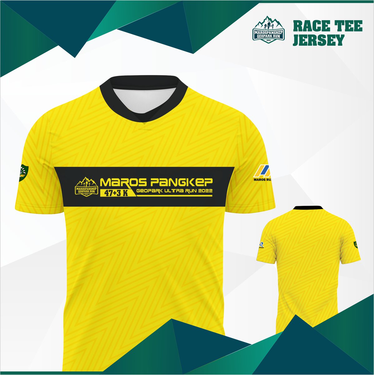 Jersey 👕 Maros Pangkep Geopark Run • 2022