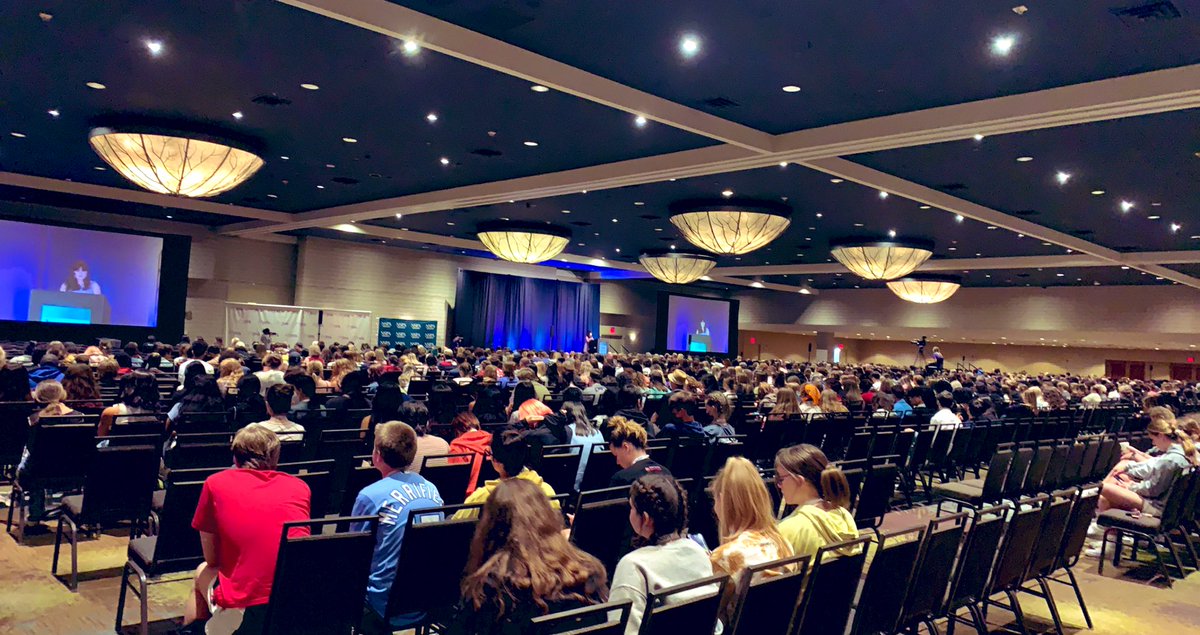 Day 1 at JEA/NSPA was a success.🤩 
<a href="/SanElizarioHS/">San Elizario High School</a> <a href="/yearbookforever/">Walsworth Yearbooks</a>