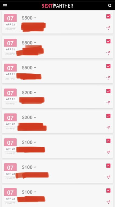 It all started with my pretty middle finger and now I&rsquo;m draining the fuck outta this loser! 🖕🏻 #sextpanther<a href="/tag/femdom"class="tags"><span>#femdom</span></a><a href="/tag/mutt"class="tags"><span>#mutt</span></a><a href="/tag/loser"class="tags"><span>#loser</span></a><a href="/tag/findom"class="tags"><span>#findom</span></a><a href="/tag/humiliation"class="tags"><span>#humiliation</span></a><a href="/tag/beta"class="tags"><span>#beta</span></a>