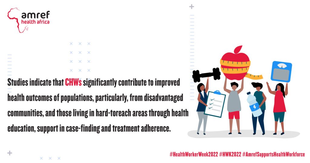 #AmrefSupportsHealthWorkers #HealthWorkersWeek #WorldHealthDay #WHWWeek2022