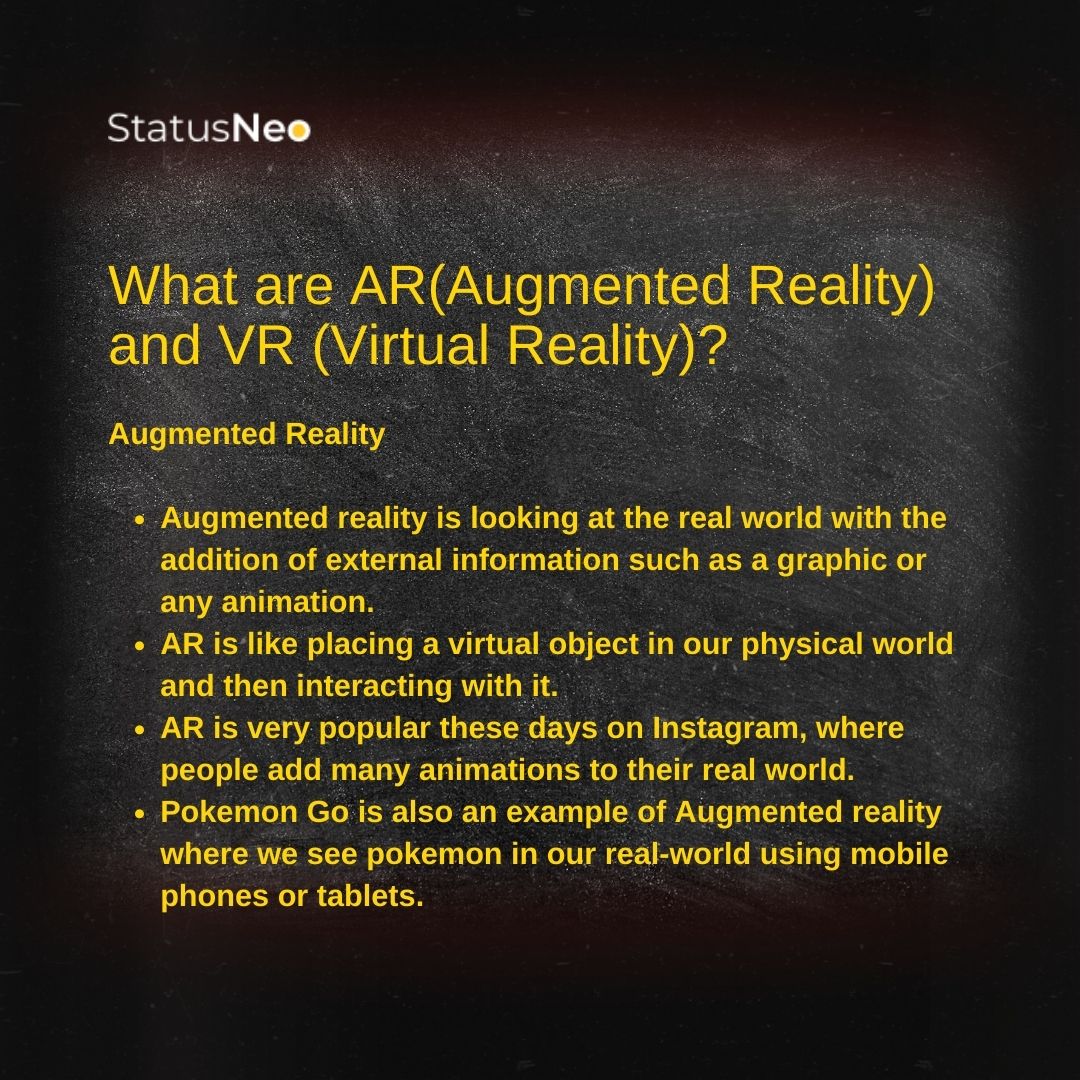 StatusNeoIndia's tweet photo. Metaverse is a word created using two words that are –
META(Greek prefix word) meaning Beyond,
Verse meaning Universe
The word metaverse means beyond the universe. 
Click here to know more-> https://t.co/nnyqnT6z2k

#metaverse #metafacebook #virtualreality #augmentedreality https://t.co/QJqsnYlSpS