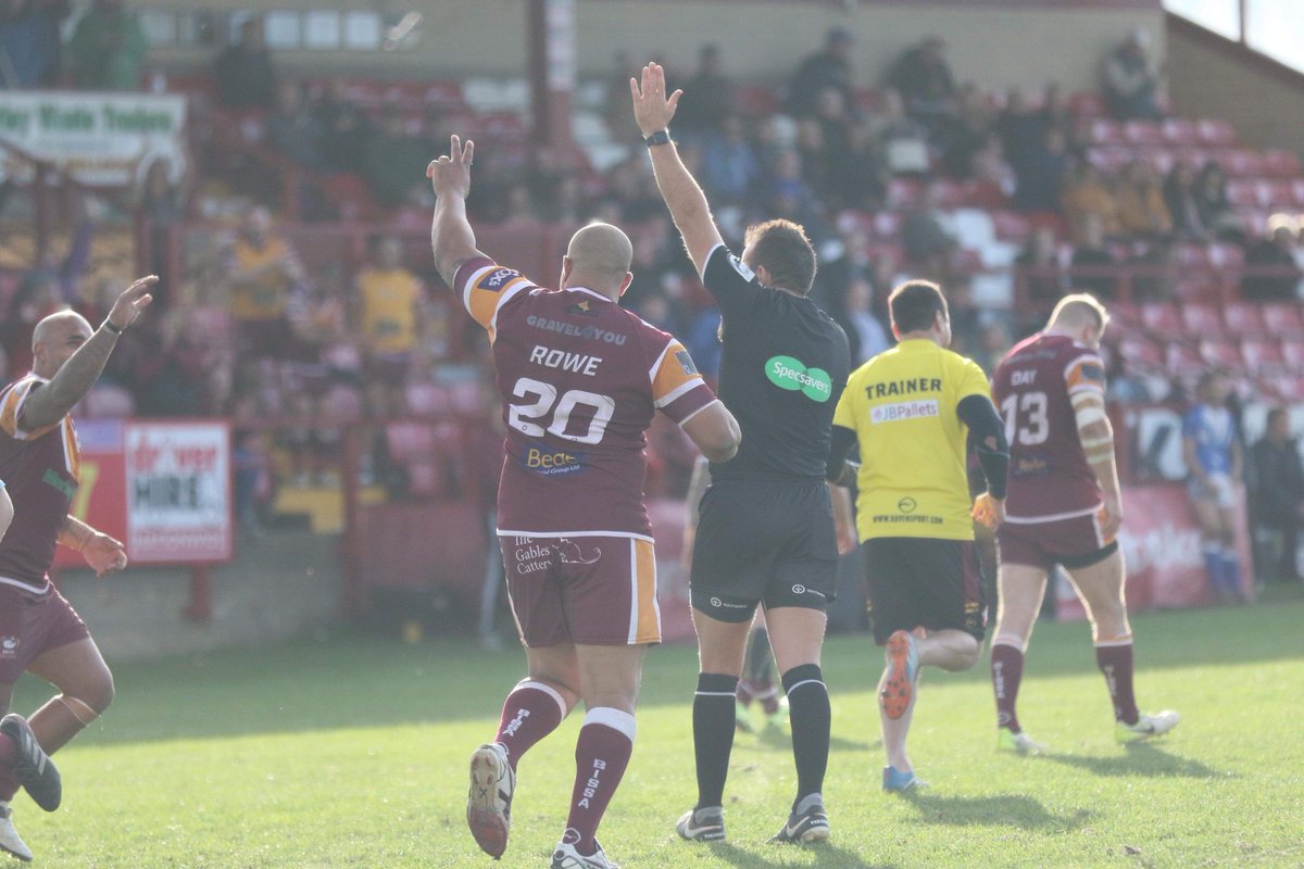 BatleyRLFC's tweet photo. What a mistake to make, we were 1 out on our Bulldogs Stats for @alexrowe85.
168 Games, 20 Tries, AND 1 GOAL 😁 https://t.co/HPwIhBKNyE