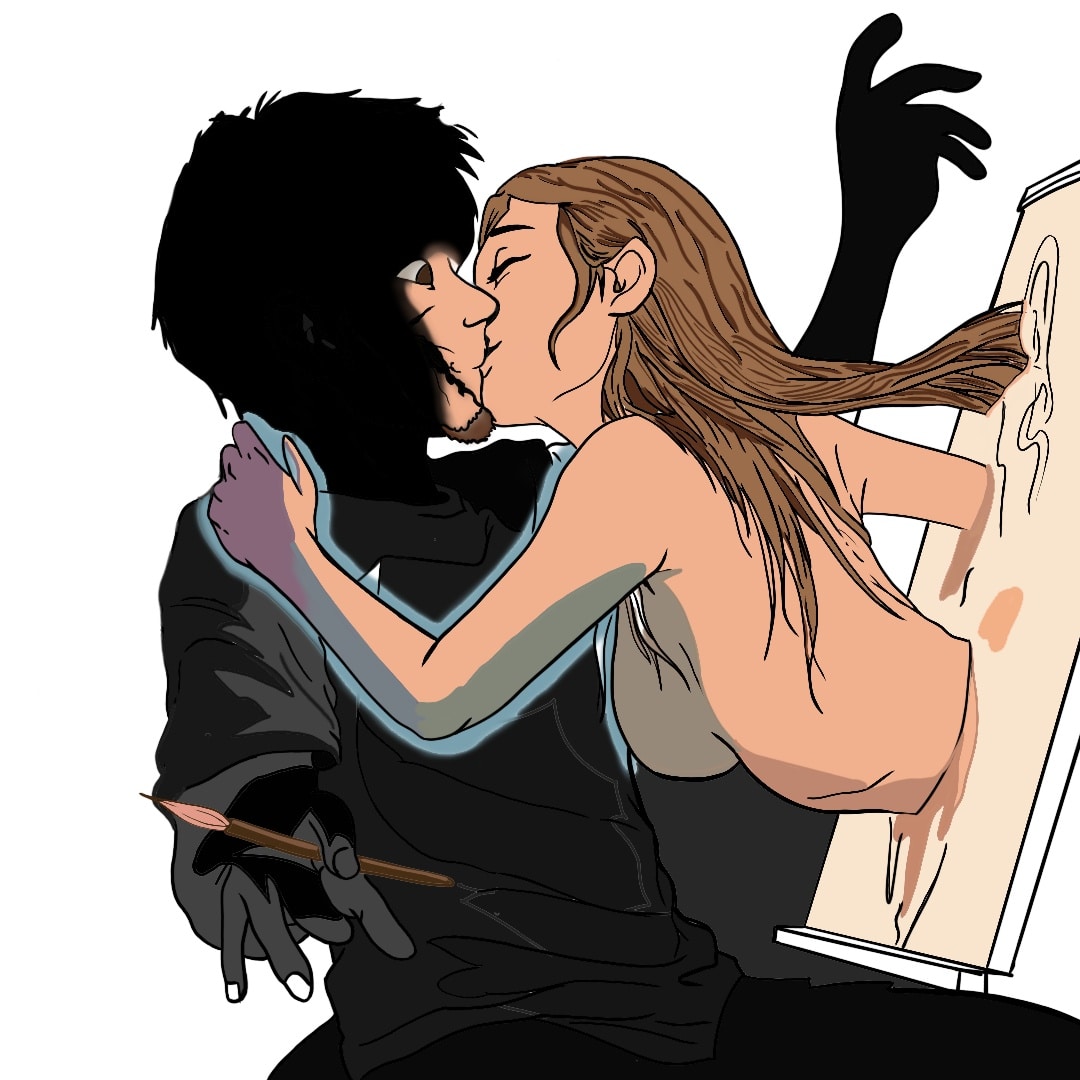 When I was filled with void at that time only one thing helped me out of it and that was/is my art/ my passion and it was lot like falling in love...

#drawing #conceptdrawing #digitalart #art  #picoftheday #artoftheday #artist #kissing #love #void #motivation #trendingnow