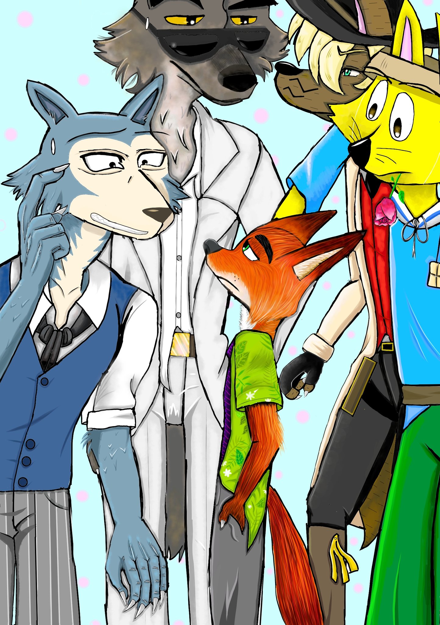 Beastars Brasil - Wolf Children, AggreTsuko, Zootopia