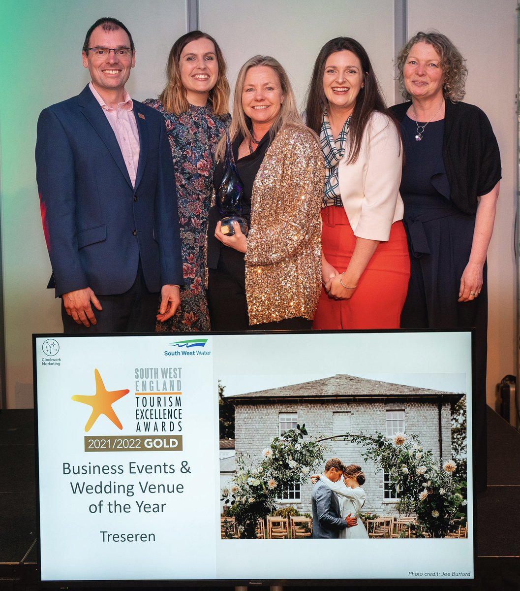 Treseren Cornwall (@treserenc) on Twitter photo We are beyond delighted to have been awarded Gold for Wedding Venue of the Year in the <a href="/swtourismawards/">South West Tourism Awards</a> ! #SWTAwards #weddingvenue #smallweddings <a href="/ClockworkM/">Clockwork Marketing</a> We are beyond delighted to have been awarded Gold for Wedding Venue of the Year in the <a href="/swtourismawards/">South West Tourism Awards</a> ! #SWTAwards #weddingvenue #smallweddings <a href="/ClockworkM/">Clockwork Marketing</a>