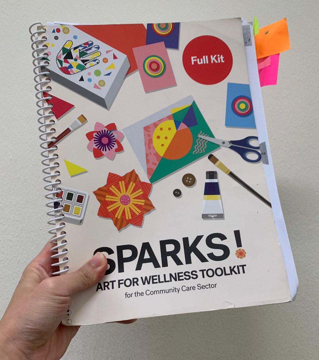 JNEO023's tweet photo. The Sparks! Art for Wellness Toolkit features art activities for the Com Care Sector. It provides opportunities for discovery &amp; social experiences. I'm glad my colleagues are benefiting from this toolkit to conduct activities for our residents.

@ArtsAgeingNTU  #AG6309Wk5AY21T3 https://t.co/IPtbtxzx0j