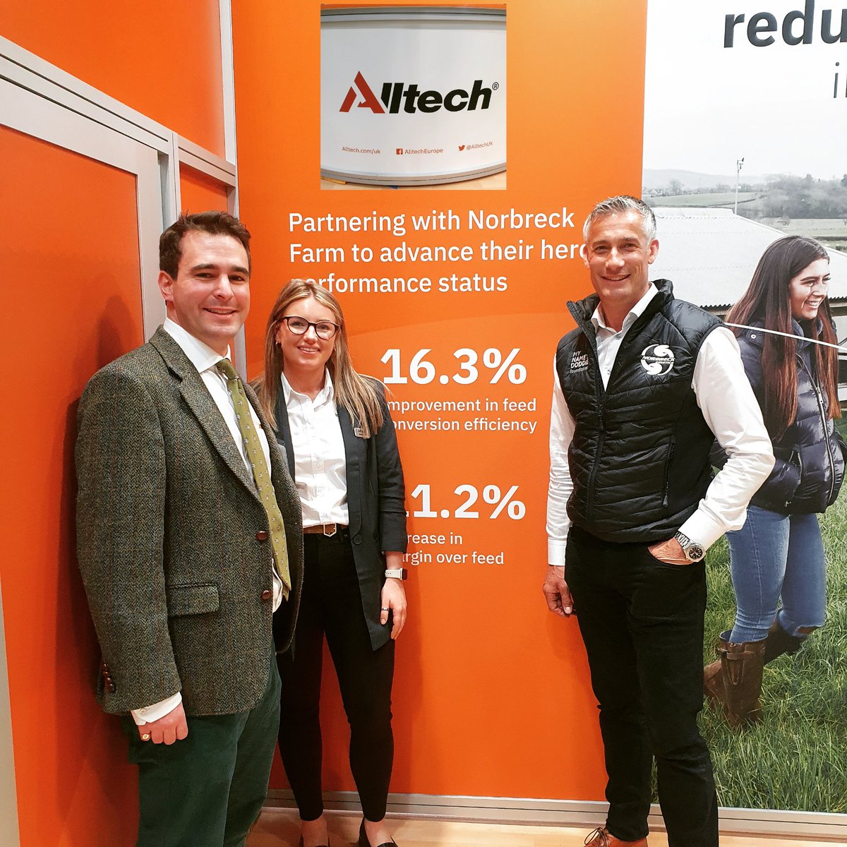 PhilipHalhead's tweet image. Alltech have become important partners in our Farming business helping our team achieve efficiencies we only dreamed about. 16.3% Improvement in Feed Conversion efficiency ! 11.2% increase in margin over feed costs. @Dairy_TechUK @Bob_at_Alltech @AlltechUK @Alltech @KEENANsystem