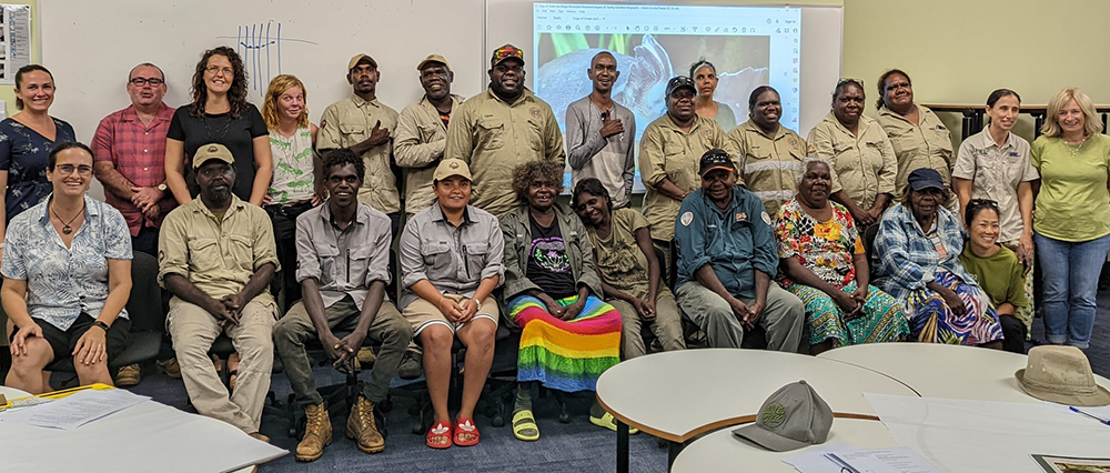 Last major workshop liaising with Aboriginal rangers to talk turtle as part of our SEAP project. We are so grateful to the "Top End" rangers who shared their stories and knowledge during our "Freshwater turtles on Country" workshop in Darwin this week.