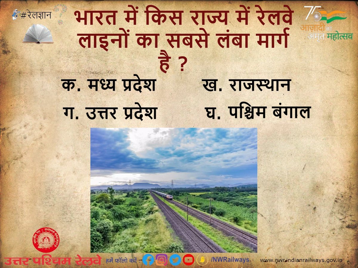 North Western Railway tweet media