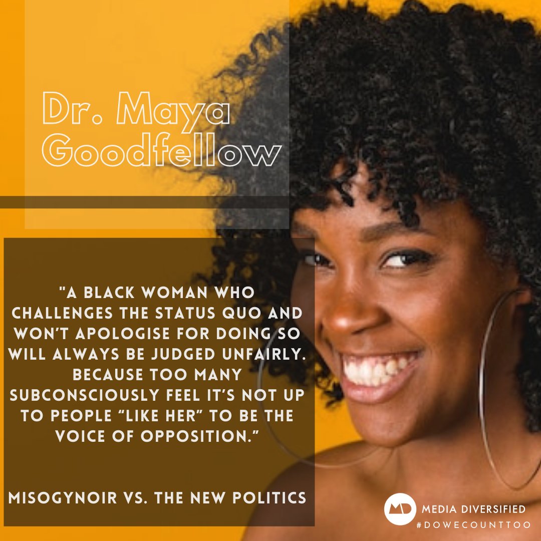 WritersofColour's tweet image. 'For far too long people have not taken misogynoir seriously. You only have to look at the ongoing targeting by the media of Diane Abbott or the horrific treatment of #ChildQ to see that.' mediadiversified.org/2022/04/04/med…
#DoWeCountToo