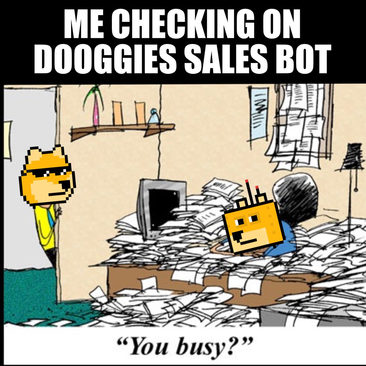 DooggiesNFT's tweet photo. When Dooggies is a trending collection in @opensea https://t.co/O4uHBItKSr