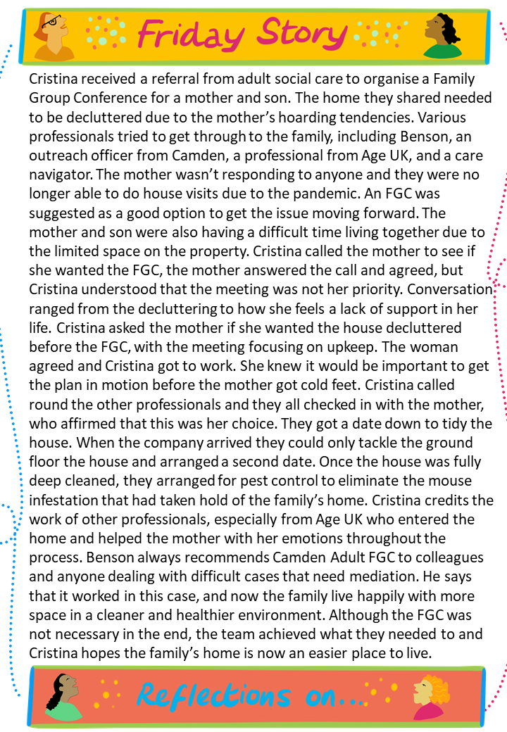 familygroupmeet's tweet photo. Friday Story is a once a week share of a human story from social work practice this week 'Home Plan' #CamdenFridayStory #ConnectionOverDistance https://t.co/AJKMfVXnYj