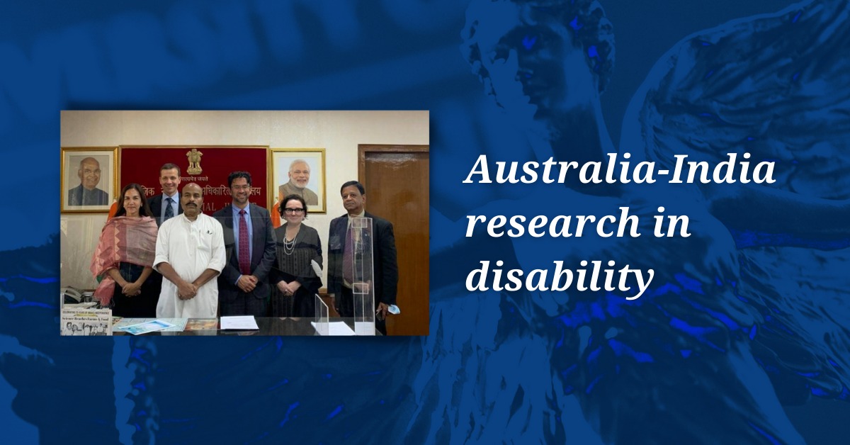 Michael Wesley (@michaelswesley) on Twitter photo Disability is an area of mutual concern to both India and Australia. Great to meet Minister Virender Kumar Ministry of Social Justice and Empowerment & Anjali Singh Secretary of India’s Department of Empowerment of People with Disability to discuss our joint projects
<a href="/UniMelb/">University of Melbourne</a> Disability is an area of mutual concern to both India and Australia. Great to meet Minister Virender Kumar Ministry of Social Justice and Empowerment & Anjali Singh Secretary of India’s Department of Empowerment of People with Disability to discuss our joint projects
<a href="/UniMelb/">University of Melbourne</a>