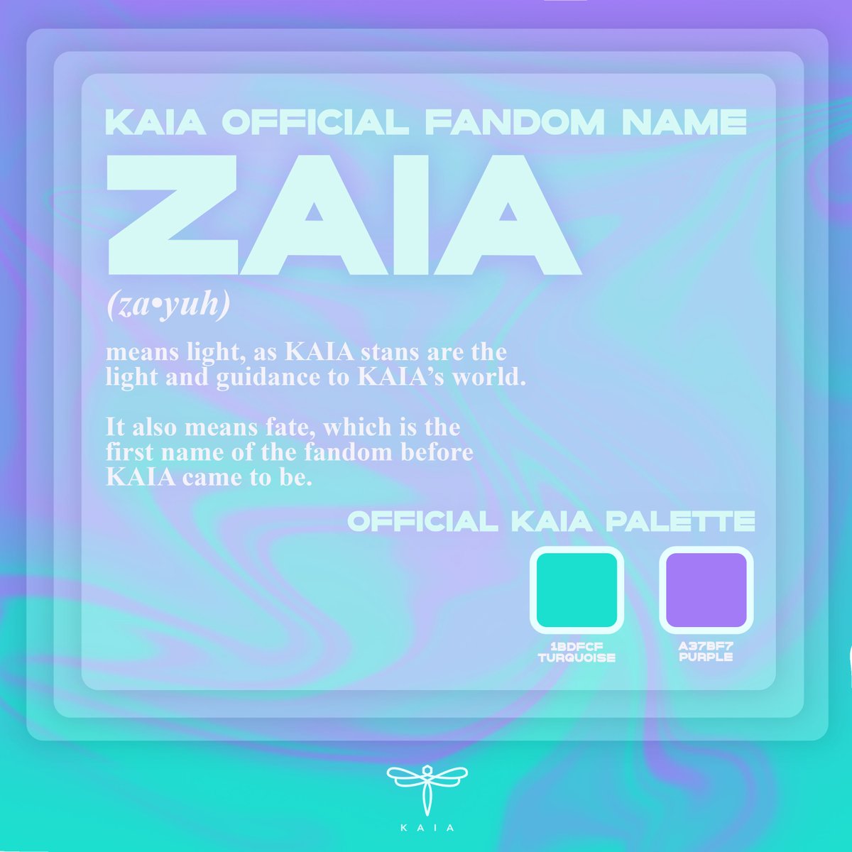 KAIAOfficialPH's tweet photo. [KAIA Announcement]

Light; because KAIA stans are the light and guidance to KAIA’s world. It also means fate, which is the first name of the fandom before KAIA came to be.

Our light and our fate. Hello ZAIA❣️ 

KAIA DEBUT COUNTDOWN
#ZAIAforKAIA #BLAHBLAHbyKAIA #KAIA https://t.co/2we5w2IyvV