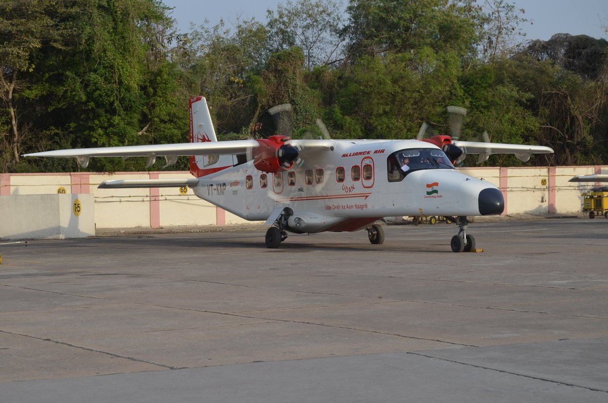 HALHQBLR's tweet image. HAL delivers first civil Do-228 aircraft under UDAN scheme for deployment in the State of Arunachal Pradesh by Alliance Air. @SpokespersonMoD @drajaykumar_ias @DefProdnIndia @gopalsutar @allianceair