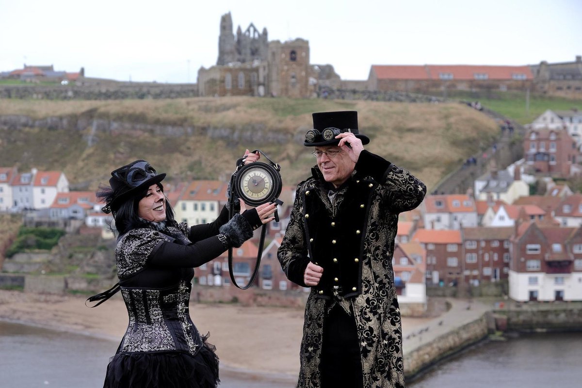 WHandGriffin's tweet photo. Just two more weeks until Whitby Goth Weekend Part 1!

Stay with us for the weekend and you may just run into one of our resident ghosts...👻

https://t.co/zBv3x2EjGk

#gothweekend #whitbygothweekend #whitby https://t.co/VFaRdNzbdS