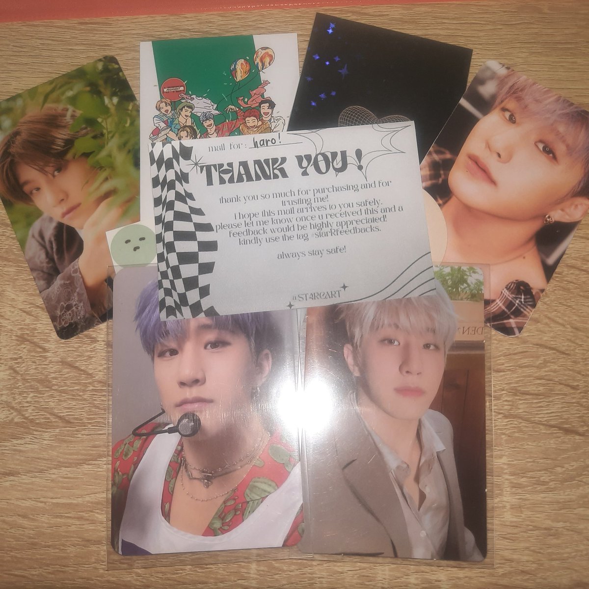 myeongjunnie's tweet photo. ˃ᴗ˂ #starRfeedbacks
(❁´▽`❁) @ST4RCART 

jinwoo umuwi 🥺 sooper secure at safe(estetik 2 d max) yung packaging, puno ng pag mamahal 😔💖💖 tas ambilis pa makarating 🫂 selemech el mwa 
#myeongastos 💜 https://t.co/s8DdVBJ7J2