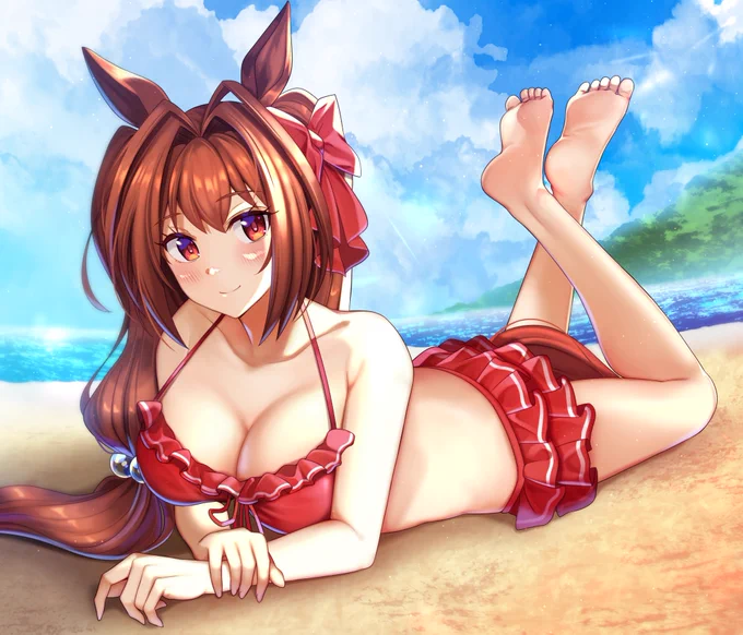 「あら、目が合ったわね」

#ウマ娘 #ダイワスカーレット 