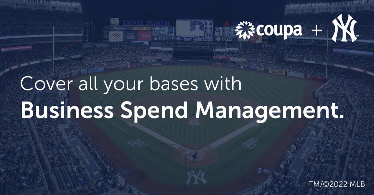 pasternak_r's tweet image. Such an exciting partnership! Coupa Hits a Home Run with New York Yankees Partnership. @Yankees #bsm #businessspend @coupa #coupalife bit.ly/3KmaRzt