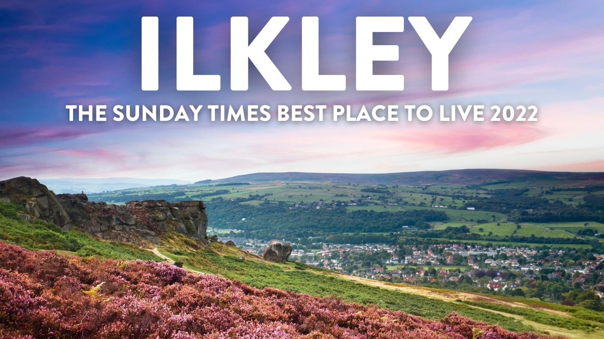 We’ve been sworn to secrecy but now it’s official  #Ilkley is the best place to live in 2022 according to the Sunday Times!  It was great to assist them recently when they came to Ilkley to meet us and discuss the great features of the town.  
discoverilkley.co.uk/2022/04/08/ilk…