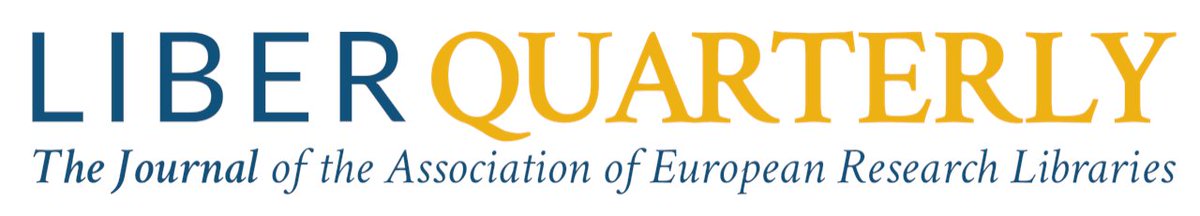 LIBEReurope's tweet image. Have you checked out the latest issue of our LIBER Quarterly Journal yet? Read the publication by @najmehshaghaei and alumni about library resilience and leadership during times of global crisis here: ow.ly/khqR50IE4AL 
You can find the journal here: ow.ly/fHBk50IE4AM