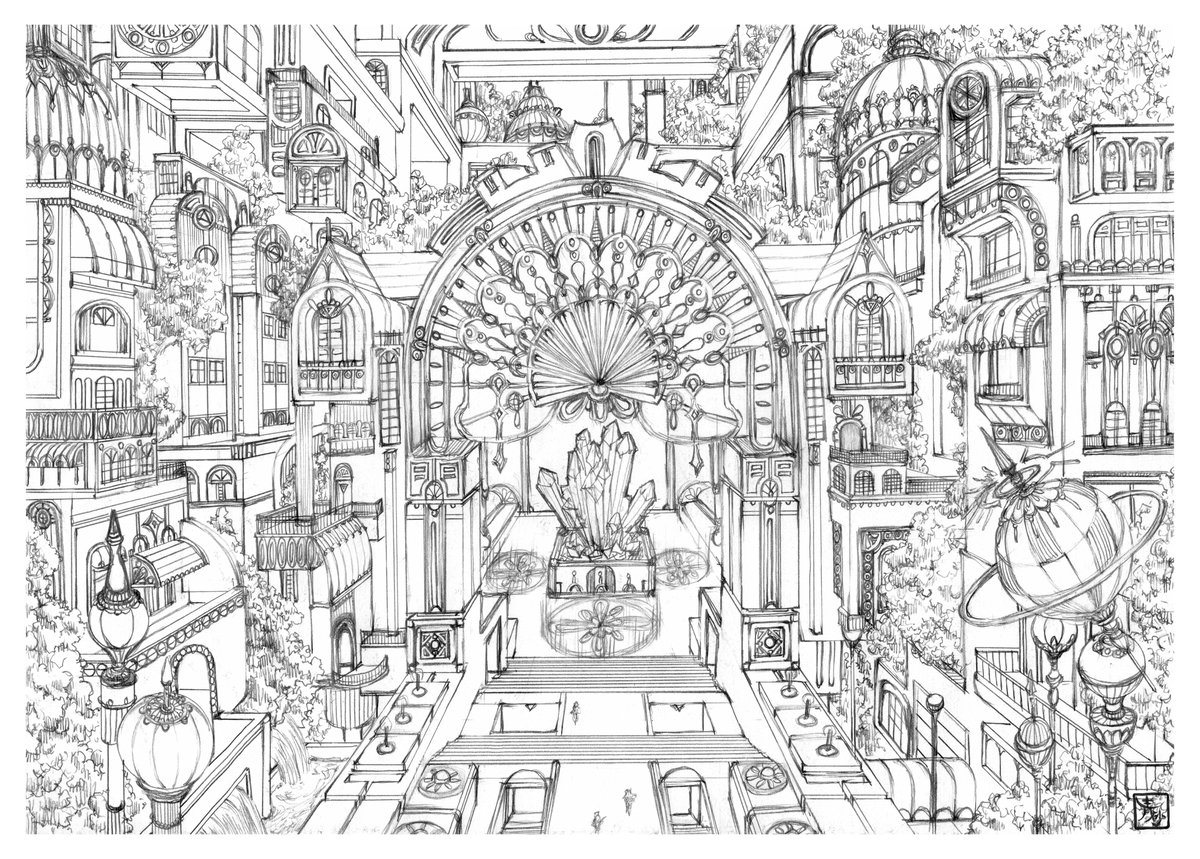 #自分が何度も投稿してしまう画像 

1～3枚目シャープペン
4枚目デジタルで武器デザイン 