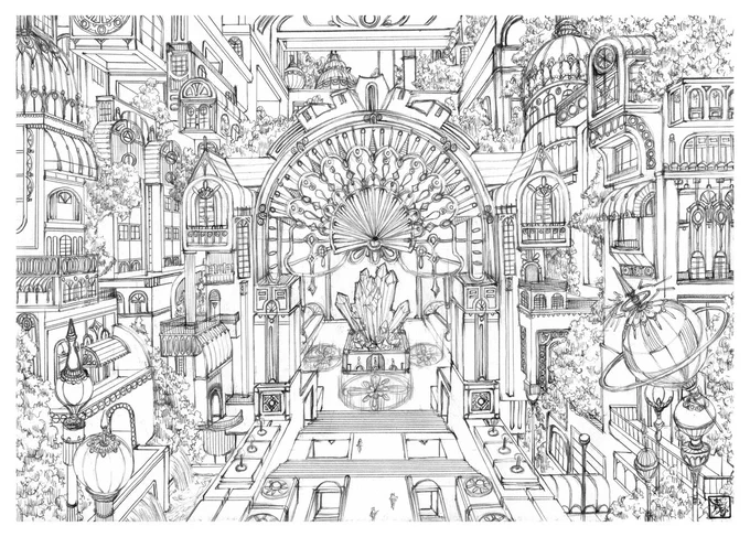 #自分が何度も投稿してしまう画像 

1～3枚目シャープペン
4枚目デジタルで武器デザイン 