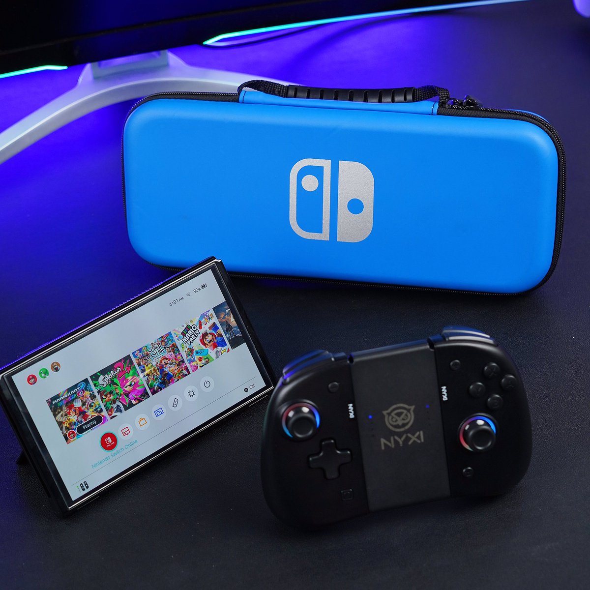 NyxiGaming's tweet photo. Keep my switch and controllers safe for long lasting gaming fun!
https://t.co/3U0ryyxWET
#controller #carryingcase #joypad #joycon #switchcontroller #animalcrossing #LegendofZelda #joypad #Switchjoycon
#mariokart #supersmashbros #marioparty #switch #nintendoswitcholed https://t.co/PWd0gaKnlj