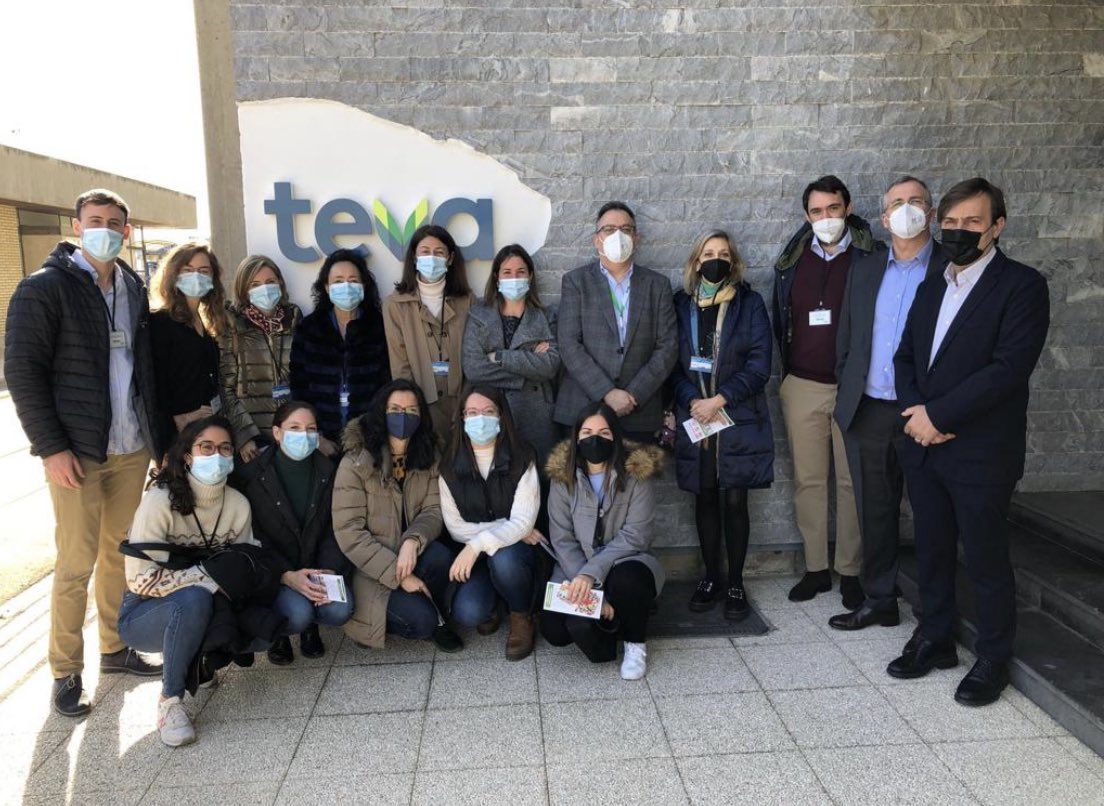 🗓 Ayer tuvimos la oportunidad de visitar la planta de <a href="/Teva_es/">Teva Pharma España</a> de Zaragoza

💊 Muy interesante conocer de primera mano el proceso de fabricación y control de calidad del medicamento que tiene lugar antes de que llegue a nosotros 🏥
