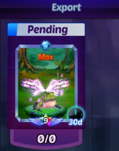 DLienucs's tweet photo. Finally exporting my first pet ! 😊💪 Welcome Peppu⭐️💎🐸
#ClashOfStreamers https://t.co/JPChG3FTrE