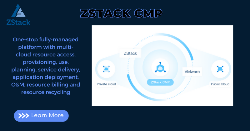 ZStackCloud's tweet photo. Finding an all in one platform to manage your cloud applications? ๐ญ๐ฆ๐๐ฎ๐ฐ๐ธ ๐๐ ๐ฃ, a fast-growing & heated๐ฅ product driving cloud management in town!
Learn more: https://t.co/owzxGRZRJq
#ZStack #ZStackCloud #PrivateCloud #HybridCloud #ZStackCMP https://t.co/8mWpVksyOr