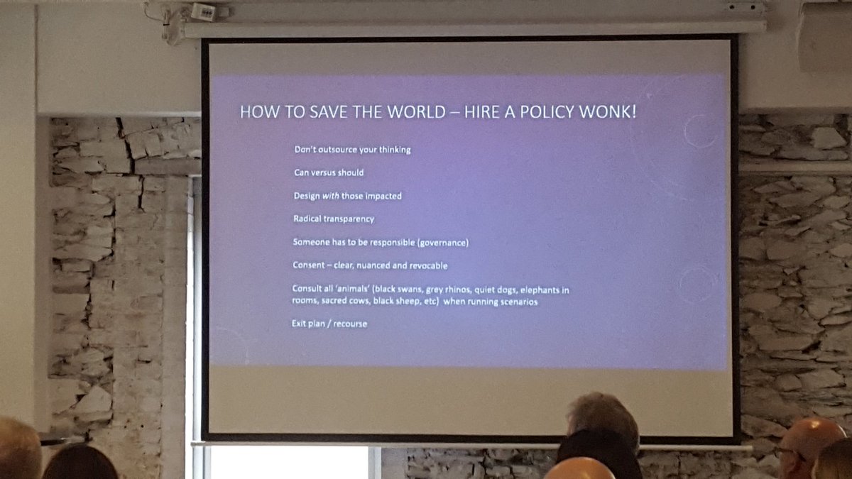 Why policy wonks with tech skills should be the new oil (<a href="/AniaKarzek/">AniaKarzek</a>, City of Holdfast Bay) #eda. Reminders that tech and data need careful hands. <a href="/UniSA_CEDGE/">Centre for Enterprise Dynamics in Global Economies</a>