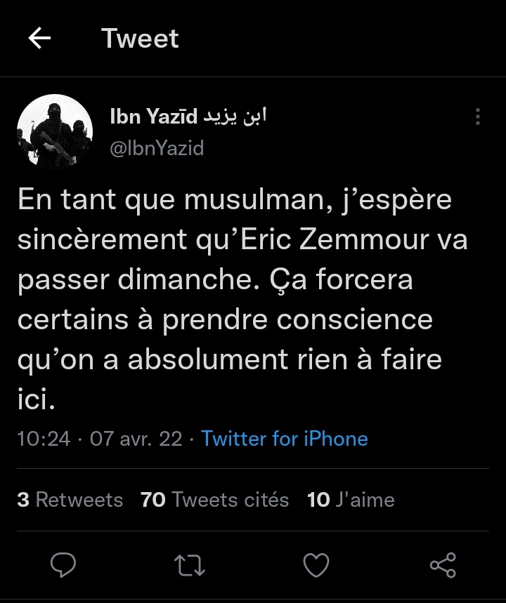 Les masques tombent on dirait...Non vraiment c'est effrayant un tel niveau de mental illness, en plein ramadan en plus, leur cible principale reste leur propre communauté et en particulier les femmes musulmanes voilées