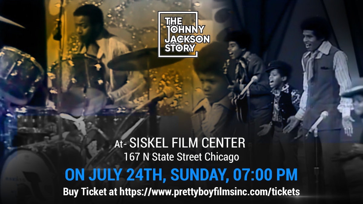 THEJOHNNYJACKS5's tweet photo. You cannot simply miss the Johnny Jackson #movie by Pretty Boy Films. This #documentary is all hearts! A well-made piece weaved with rare #footage and #interviews. Book Your Ticket Now: https://t.co/JxXvB6nZJP

#johnnyjackson #johnnyjacksonstory #drummer #musician #music #film https://t.co/CVcowePT5z