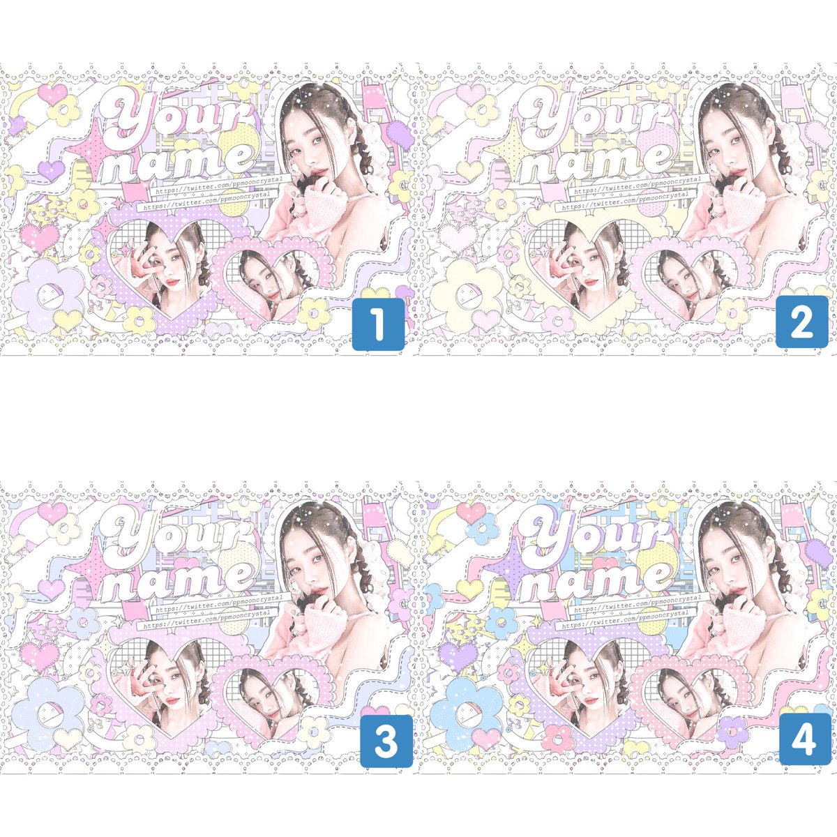 ❕พินพิน เปลี่ยนรูปเมจ อันละ 50 บาท 
❕เหมาหมด 150 บาท 
❕เม้ล 1 , 2 , 3 , 4 ได้เลยย
❕แถมฟอร์มพินเช่นเคย