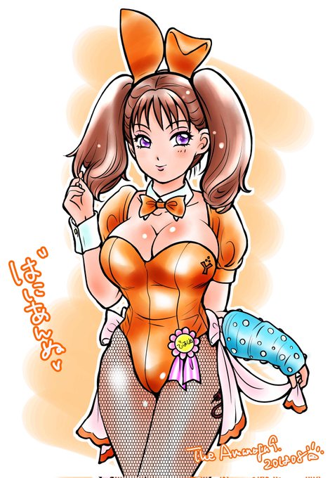 #自分が何度も投稿してしまう画像

好きなキャラにはバニースーツを着せましょう ( ˇωˇ )🎨。 