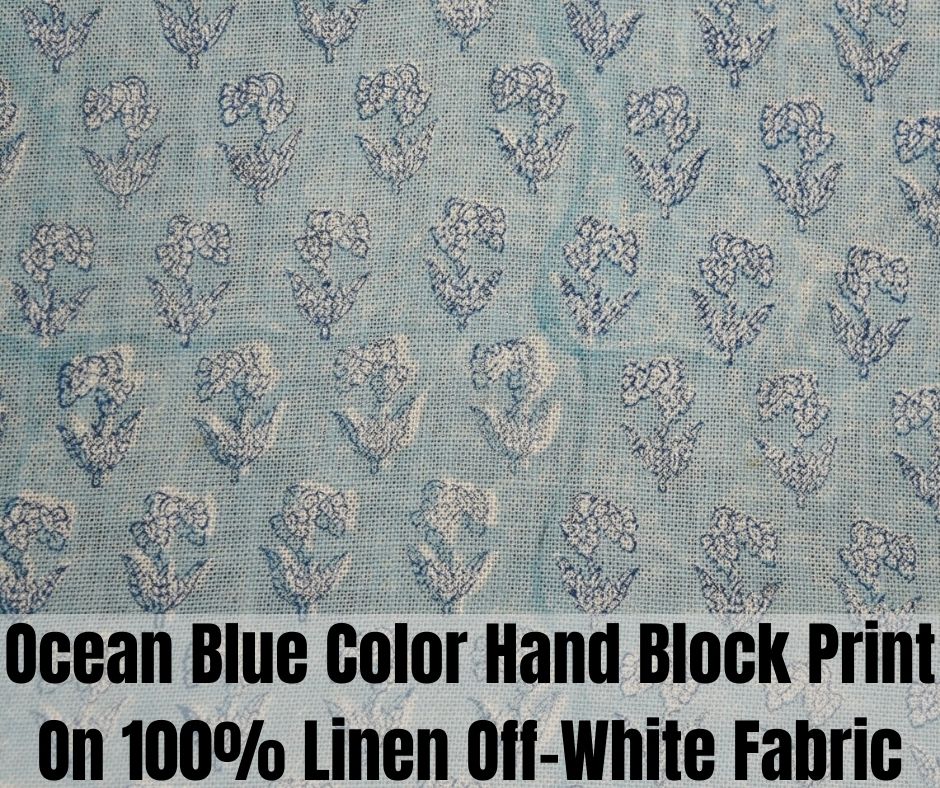 Ocean Blue Color Hand Block Print
Shop link: etsy.me/371kbu1
#Linen
#blockprint
#runningfabric
#curtain
#cushions
#fabricbytheyard
#floraldesign
#wideprint
#visitmyshoptoday
#hautecouture
#linenclothingwholesale
#fabriclinen
#womensfashion
#cushioncovers
#curtainsdesign