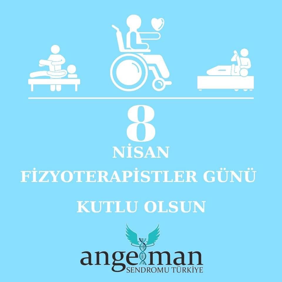 Angelman_TR's tweet photo. 8 Nisan Fizyoterpistler Günü kutlu olsun.

#AngelmanSendromu  #Angelman #angelmansyndrome https://t.co/wJIodiqAGc