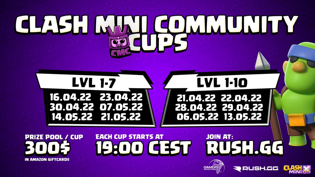 RUSHGG Clash Mini tweet media