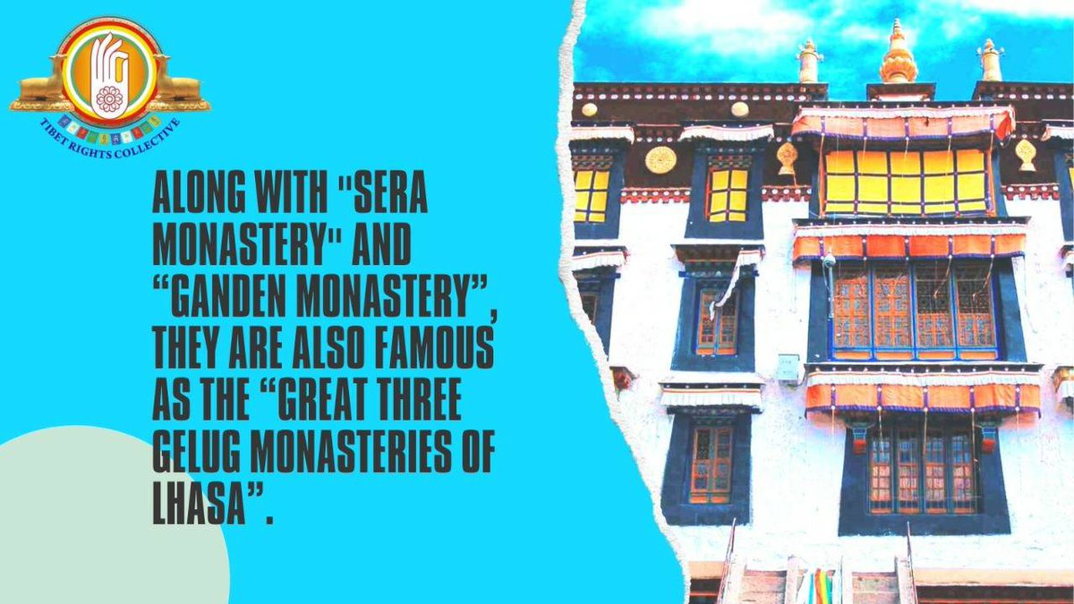 TibetCollective's tweet photo. #DrepungMonastery was founded in 1416 by Jamyang Choge Tashi Palden (1397–1449), one of #Tsongkhapa's main disciples, & it was named after the sacred abode in South India of Shridhanyakataka.
#TibetHistory #SaveTibet #RememberTibet #TRCExplains
@jayapathak_ @kridthoejG https://t.co/8cB9Db2mqi