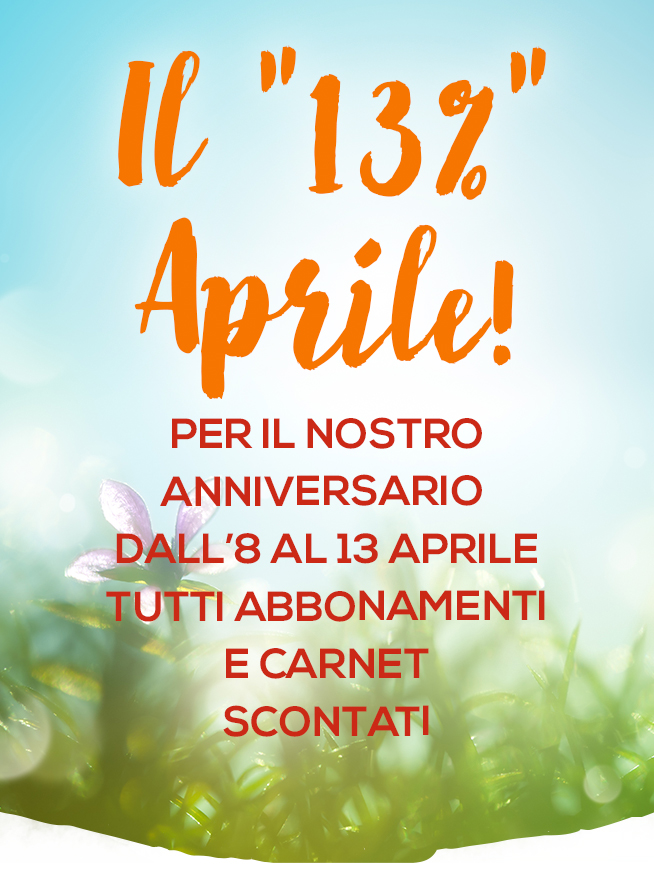 Saldi anniversario, tutto scontato 13% - mailchi.mp/0d6ecb4184e2/s…