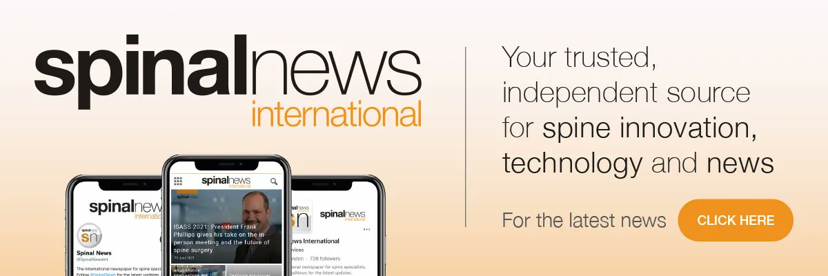 Subscribe for free to receive the latest news, opinions and interviews through Spinal News’ newsletters and video content to keep up with spinal specialist content and insight.

buff.ly/3uhbswK