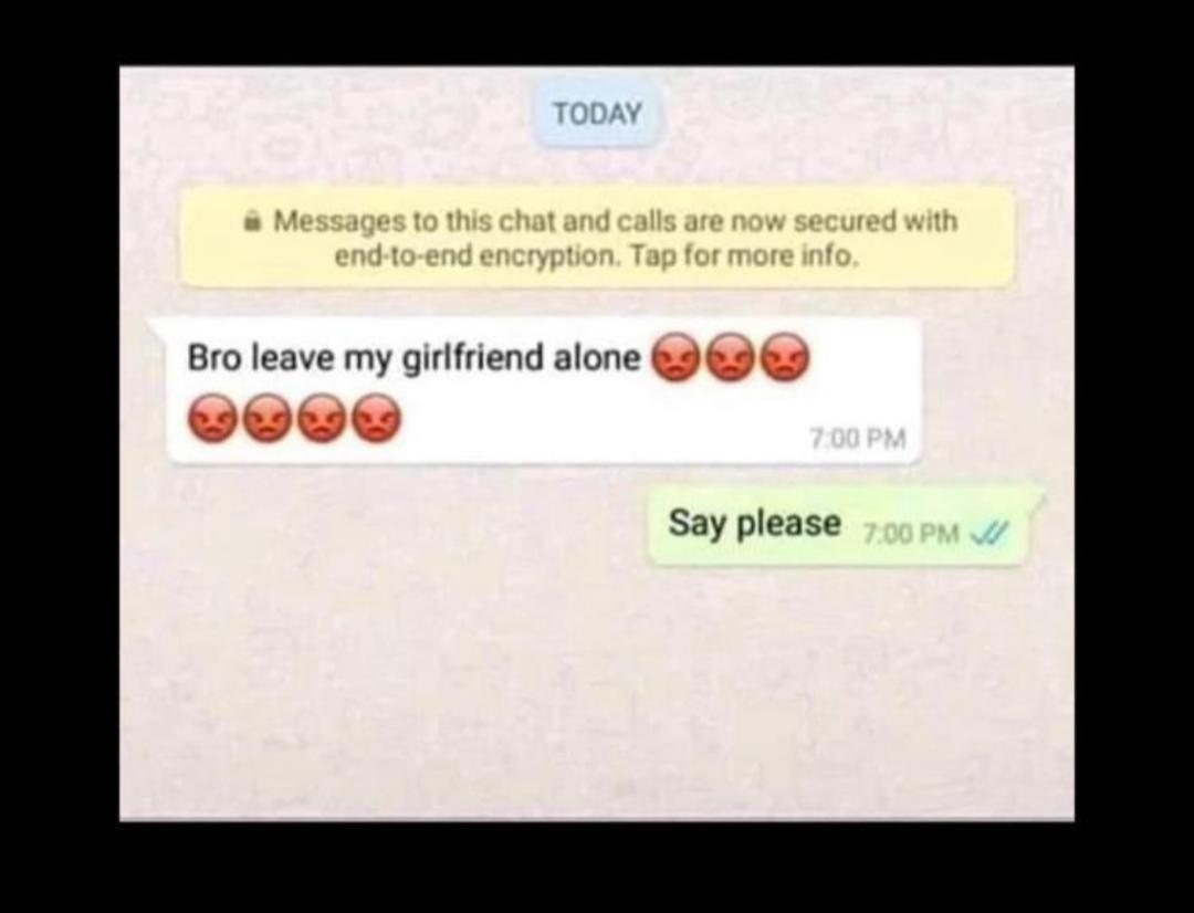 Joseph03337108's tweet photo. Say please bro😂😂😂 https://t.co/ydJFW3G5x4