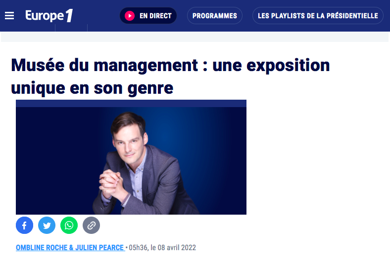 cercle_innov's tweet photo. 📻 Ce matin on parle du Musée du management @cercle_innov @Paris_Dauphine sur @europe1  
👉https://t.co/JyvSesdzNr
@Albert_David_26 @sebastiendamart @AdamLedunois https://t.co/tbxdmWLpVP