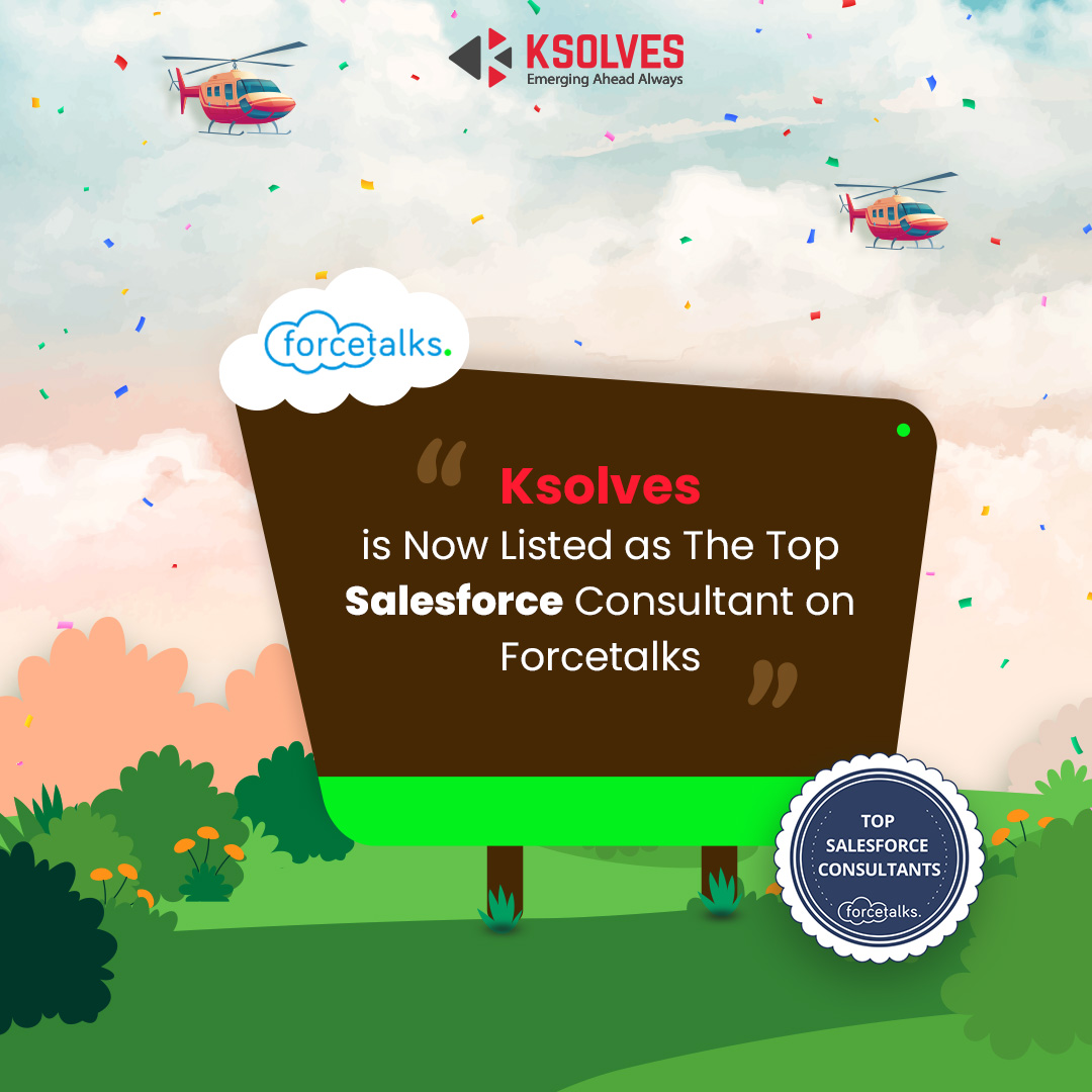_Ksolves's tweet photo. Ksolves has been endorsed as a #topsalesforceconsultant by #forcetalks, the world’s most acknowledged #salesforcedeveloper #community.
https://t.co/oKb8TSlARY
#salesforce #forcetalks #ksolves #salesforceconsultant #salesforcecommunity #proudmoment #celebrations #consultants https://t.co/vLBrVLQtYI