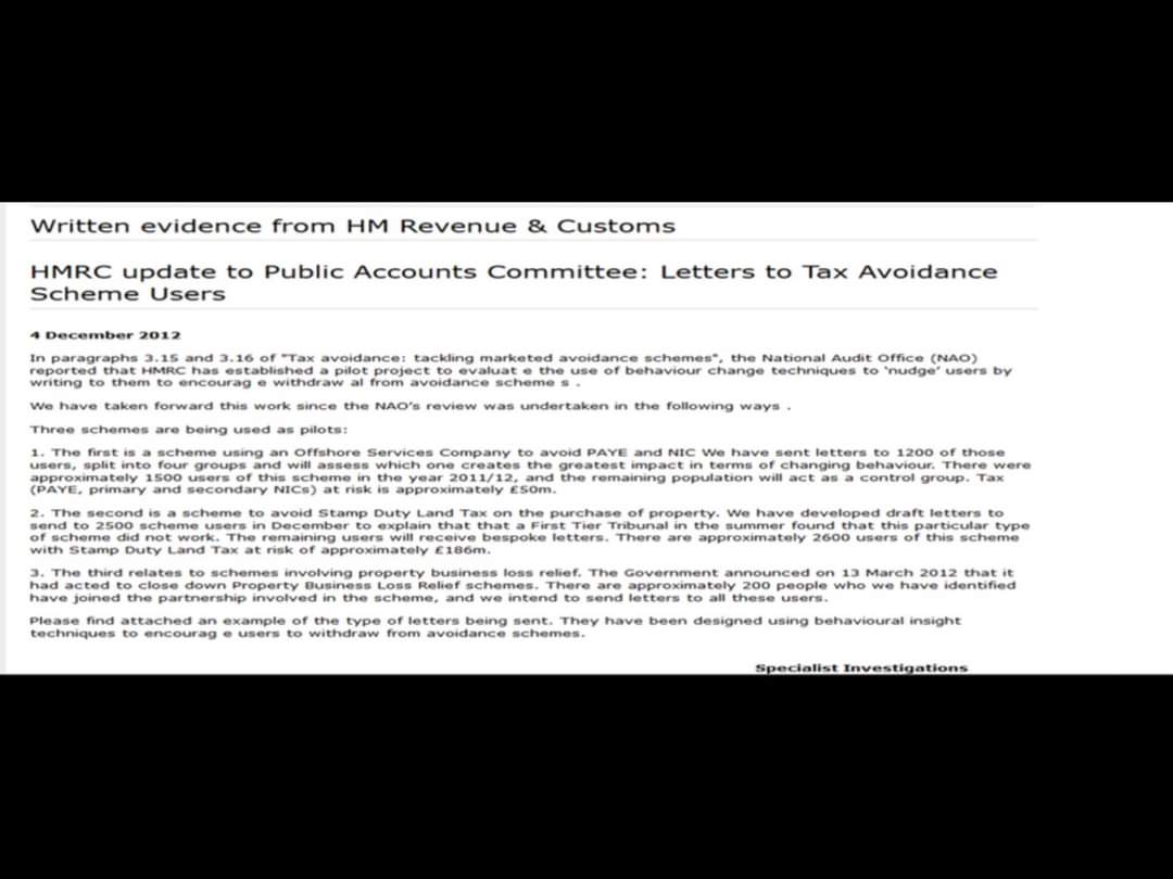 4x4RoadRunner01's tweet photo. @LCAG_2019 @EamonnHolmes @LizKershawDJ @GBNEWS @EamonnHolmes @LizKershawDJ are you aware #HMRC have their own LARGE team of 54 NUDGE experts in their Behavioural Insights and Research Unit, since 2012. Expermenting with PSYCO-OPS techniques to get victims to pay up. Thousands or victims, EIGHT #LoanChargeSuicides. FOI below https://t.co/tfzq9rQVk5