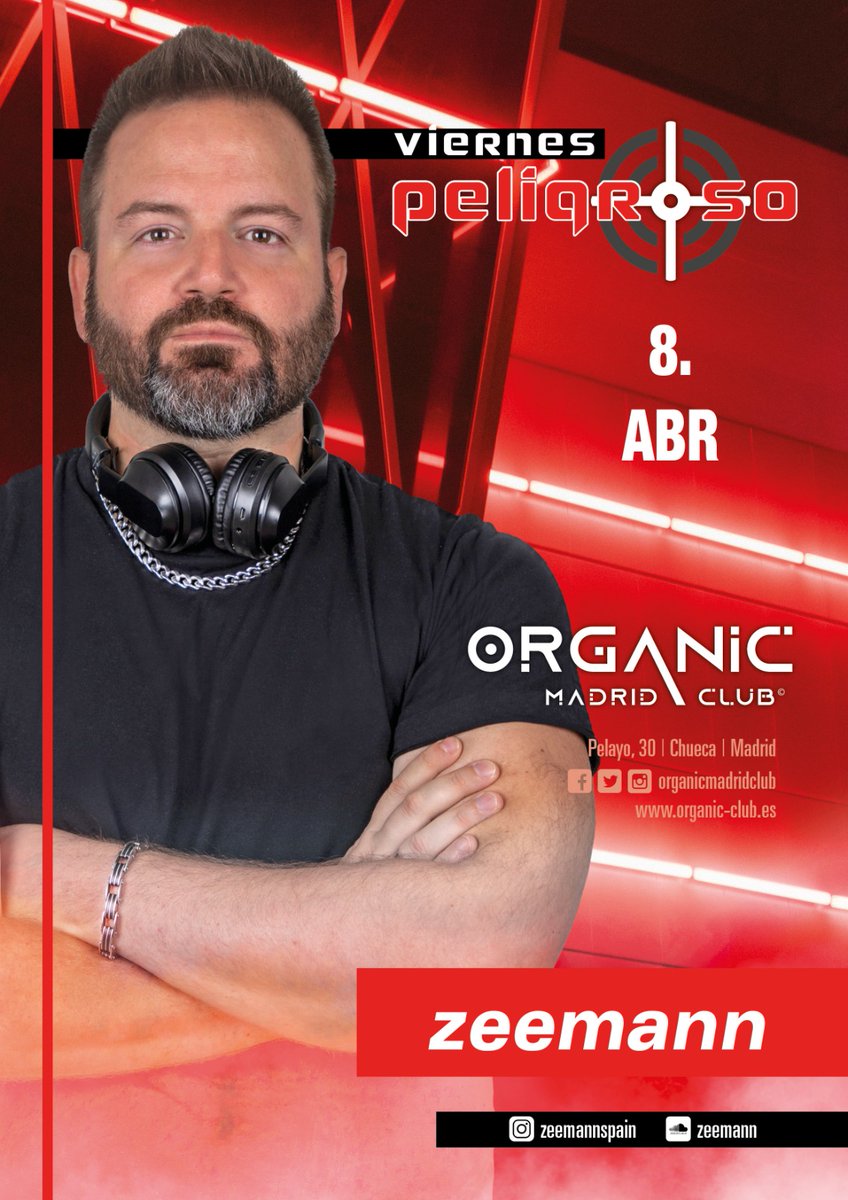 Organicmens's tweet photo. Viernes peligroso con los ritmos vertiginosos de @zeemannspain
En barra y sala Edu&Luis& Álvaro.
#setmadrid #setmadridonfire #djmadridonfire #djmadrid #djmadrid💃 #djonfire #gaymen #gaymadrid #gaywoman #madriddiverso #madriddjset #madridinclusivo #chueca #chuecamadridd https://t.co/eJaCCikJfu