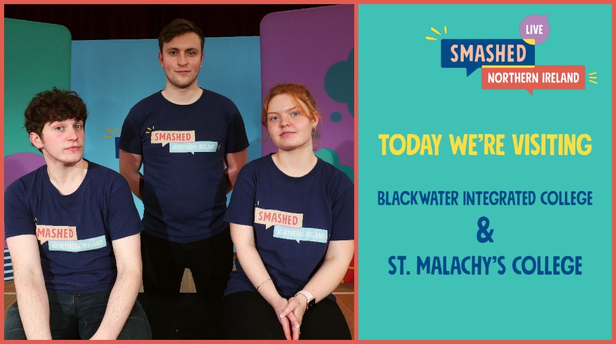 It's the last day on the road for #SmashedNI and today we'll be visiting <a href="/BlackwaterIC/">Blackwater IC</a> and <a href="/St_Malachys/">St Malachy's College</a> with our final <a href="/smashedproject/">Smashed Project</a> performances of this tour. We do hope that students and teachers enjoy the #AlcoholEducation sessions we've got lined up for them. 🤩