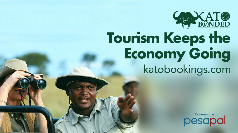 Kato_kenya's tweet photo. Tourism keeps the economy going. So, the next time you book a trip, you are not only having an adventure of your lifetime, you’re also contributing to your local economy! https://t.co/YqphqOdKbf