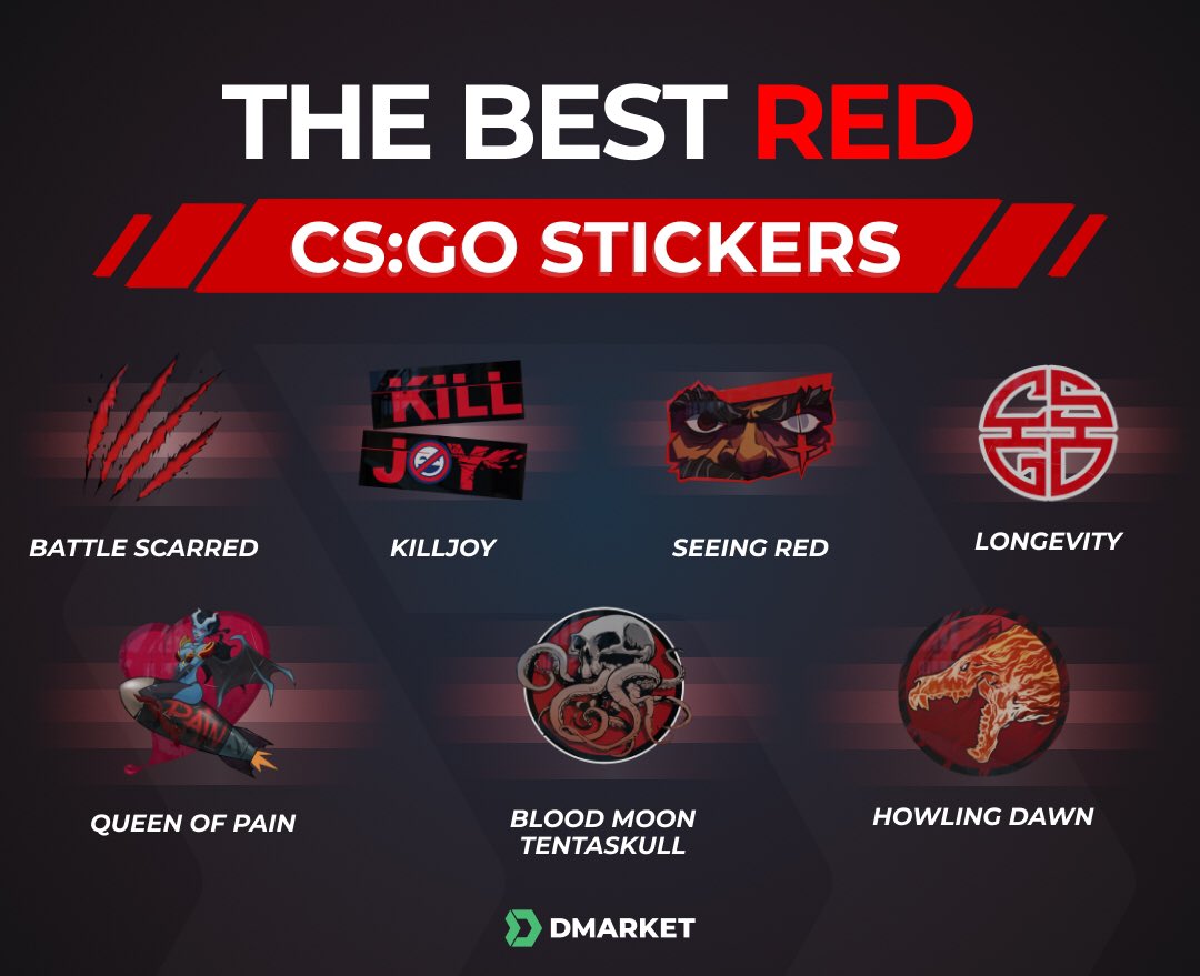 DMarket on X: How do you like these stickers? Leply with ❤️ if